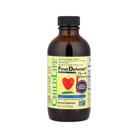 première défense childlife|ChildLife Essentials First Defense, 4 fl oz .